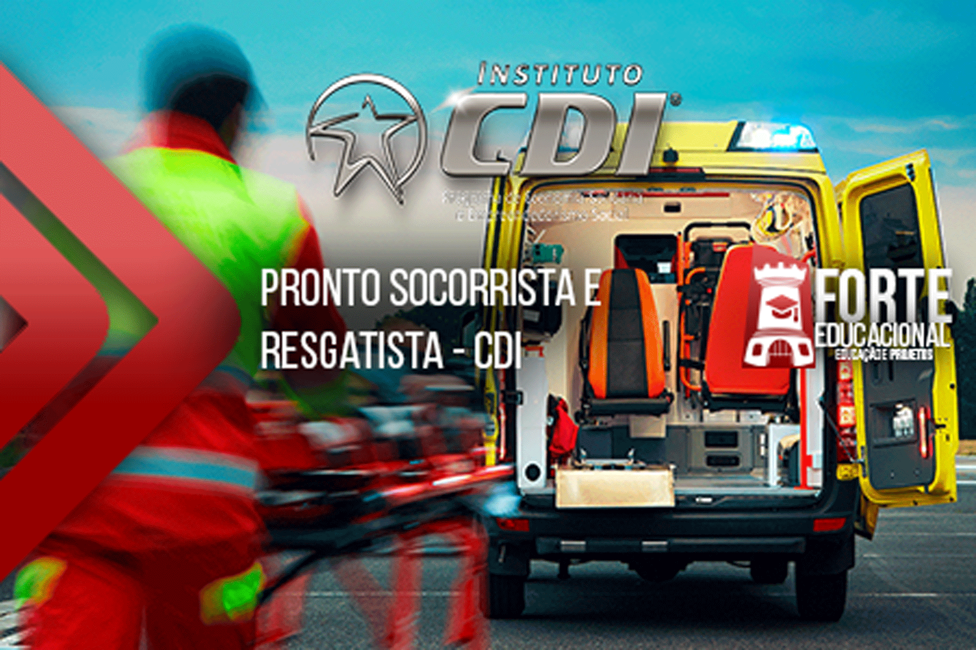 Pronto Socorrista e Resgatista - CDI Rondônia